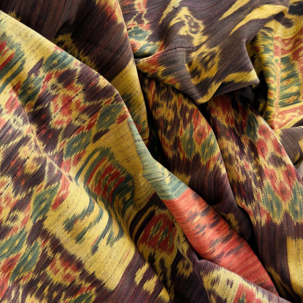 Handwoven Vintage Indonesian Traditional Textile | Sumba Hinggi Tribal Man Ikat Blanket Wall Hanging | Marapu Traditional Ceremonial Cloth